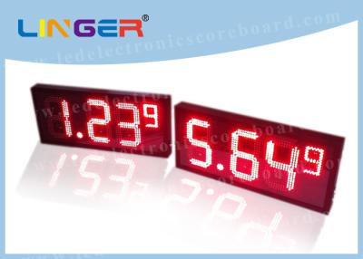 China Professional Digital Gas Price Signs / Electronic Gas Price Signs High Definition for sale