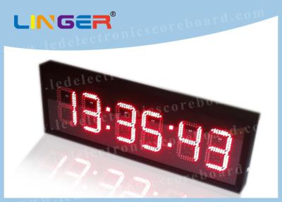 China Double Sides LED Countdown Timer For Different Sports Game 88 / 88 / 88 Format for sale