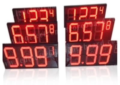 China 20 Inch Digital Gas Price Signs Led , Gas Price Led Sign Ultra Brightness for sale