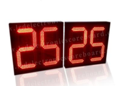 China 5V Red Color LED Countdown Timer For Basketball Game Customized Design for sale