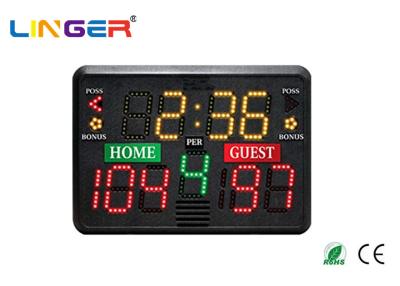 China Custom Portable Electronic Scoreboard With Aluminum Frame , Portable Cricket Scoreboard for sale