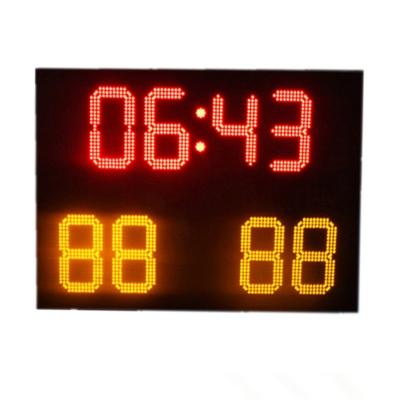 China Small Ultrathin Full Color Electronic Soccer Scoreboard With Wireless Control for sale