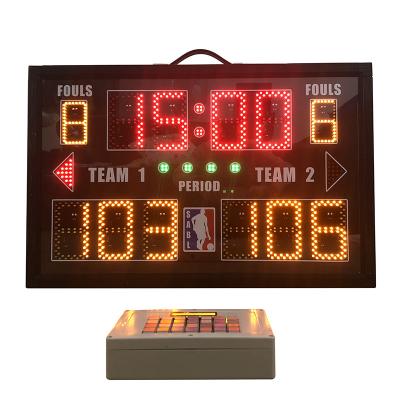 China Aluminum Portable Electronic Scoreboard , Baseball Field Scoreboard With Carry Handle for sale