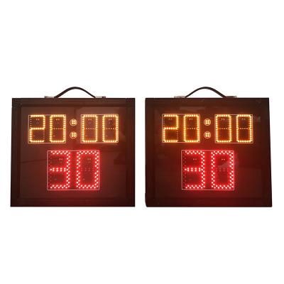 China Indoor Aluminum Basketball Shot Clock , Multi Sport Scoreboard With Game Time for sale