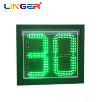 Chine Luminosité d'horloge de tir de couleur verte intense pour le basket-ball à vendre