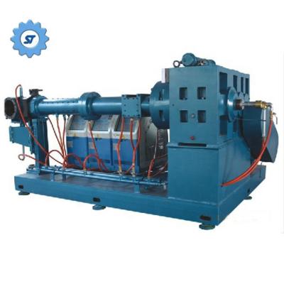 China Platic Products Rubber Or Plastic Bag Machine Cold Feed Extruding Rubber Extruder For Pipe for sale