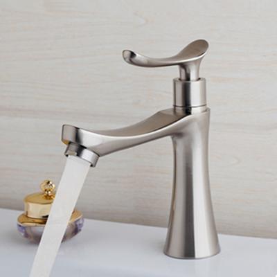 China Stylish Zinc Single Cold Water Basin Tap 300000 Times Lifetime for sale
