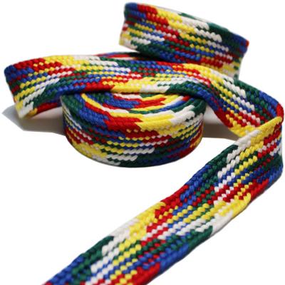 China Wove Braided Heavy Cotton Webbing 32mm Cotton Belt Webbing for sale
