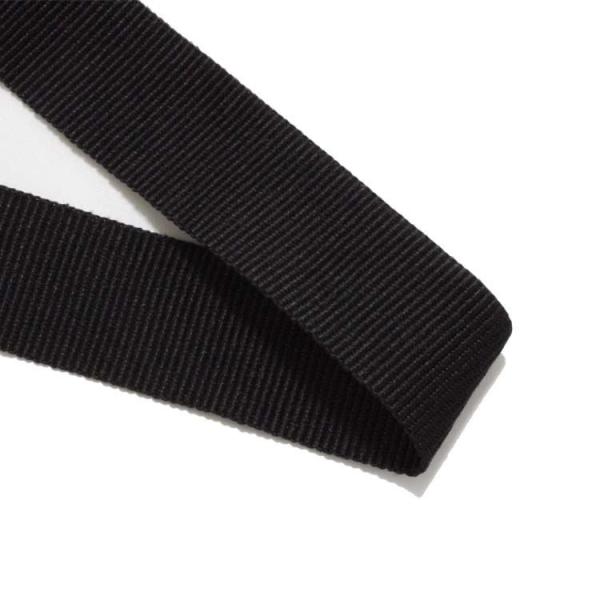 Quality 3.5cm Black Elastic Webbing High Tenacity Woven Polyester Elastic Band for sale