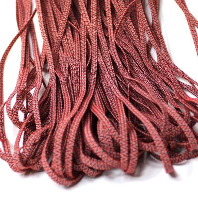 Chine Tissu tricoté de 3 mm à 10 mm tressé à la corde élastique double pliage à vendre