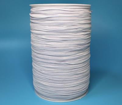 China Polyester rubber elastisch touw 3 mm elastisch touw touw voor schoenen Te koop