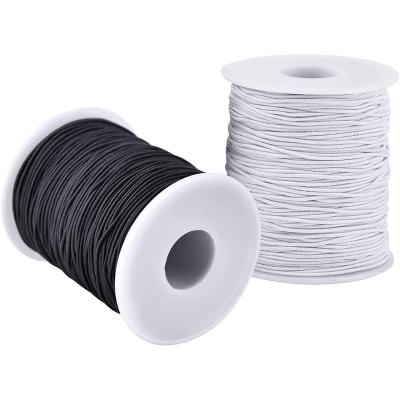 China Polyester 1mm Stringing Elastic Cord / 1mm Elastic Cord For Bracelets for sale
