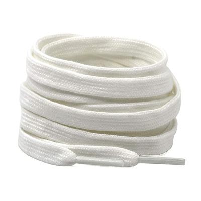China White Flat Waxed Cotton Boot Laces Flat Waxed Boot Laces Red Wing for sale