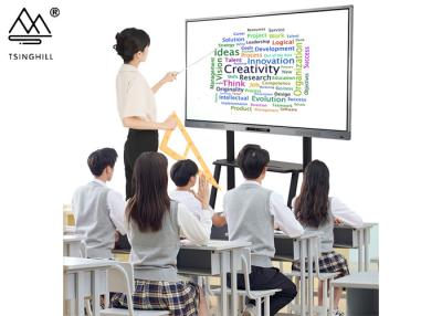 China 4K Ultra HD Resolution Interactive Education Whiteboard 30000 Hours Life Expectancy for sale