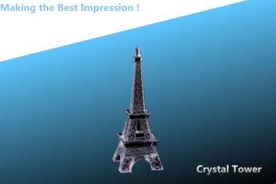 China crystal tower craft/crystal tower/glass model/crystal tower model/Eiffel Tower craft for sale