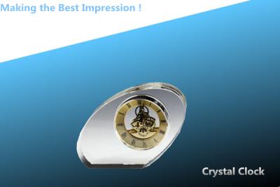 China eye crystal clock/glass eye shapedclock/eye-shaped clock/crystal clock/clock for sale