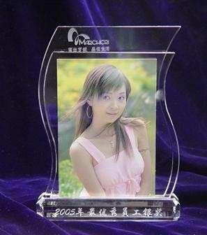China crystal photo frame/acrylic photo frame/glass frame/photo frame for sale