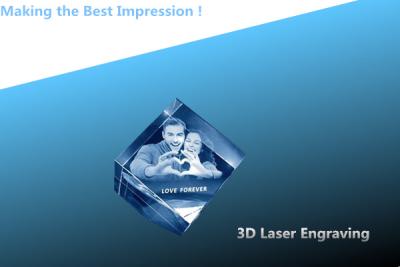 China CRYSTAL 3D laser engraving/crystal photo frame/photo frame/laser engraving photo frame for sale
