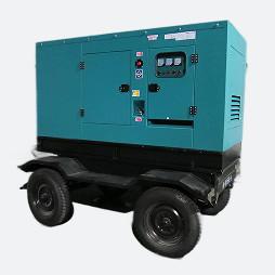 China CCSN 100KW/125KVA mobile trailer diesel generator set for sale