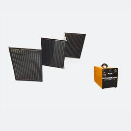 China Solar Electric Generator Solar Charging / AC Charging / USB Charging for sale
