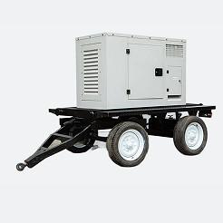 China 100KW Power Output Generator Trailer Set for Outdoor Applications for sale