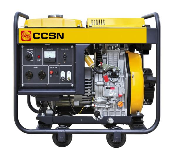 Quality 3000r/Min Rated Speed Industrial Generator Set 380v 10kw Tiny Power Solution for sale