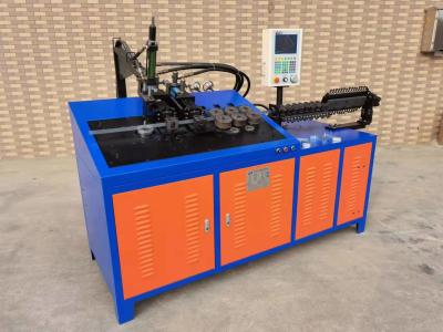 China Metal Wire Flat Iron Bending Machine Stainless Steel 50m/Min With Servo Motor for sale
