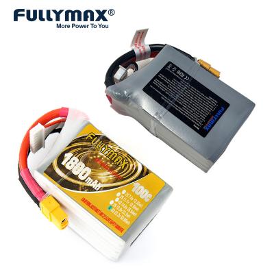 China 22.2V 1800mah 6s 100c Lipo Battery Flat Discharge Curve XT60 Plug RC Model Battery for sale