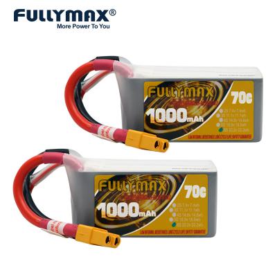 China 1000MAH 22.2V 6s Rc Battery Lipo 70C Car FPV Helicopter Drone Traverser RC Model Battery for sale