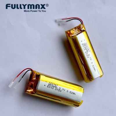 China 1950mAh 1750mAh 3.85V 3.7 V 950mah Li Polymer Battery Pack Soft Pouch Rechargeable Toys Battery for sale