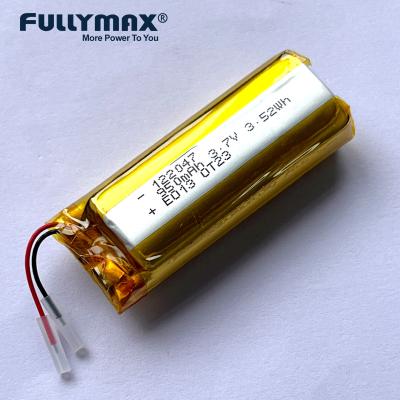 China 1900mAh 2550mAh 1700mAh Lipo Rechargeable Battery 3.7 V 10C 15C Usb External Dog Toy Ball 782768SV2 1003055SV2 for sale