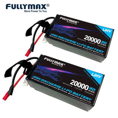 China 6 Cell Lipo Battery On Airplane 20000mAh 23.52V 12C 4.45V Commercial Drone Battery for sale