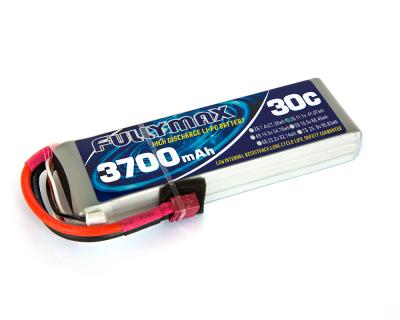 China FULLYMAX LiPo Battery Pack 30C 3700mAh 3S 11.1V with T Plug for RC cars RC aircraft RC helicopters  RC Truck for sale
