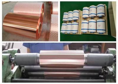 China Samsung Mobile Rolled Copper Foil RoHS / ISO Approval 500 - 5000M Length for sale