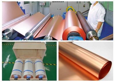 China 35um Copper Sheet Roll For High Frequency Microwave Circuit IPC 4562 Standard for sale