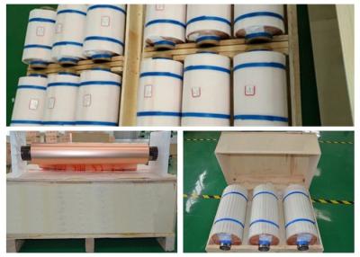 China High Elongation HTE Rolled Annealed Copper Foil 0.035mm High Thermal Endurance for sale