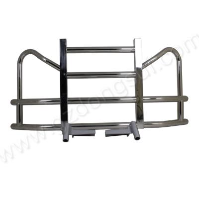 China Welded 304SS Truck Deer Guard Front Bumper Grille Guards For Volvo VNL for sale