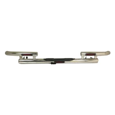 China Toyota Hilux Revo FJ120 Rear Bumper Bar Stainless Steel With LED for sale