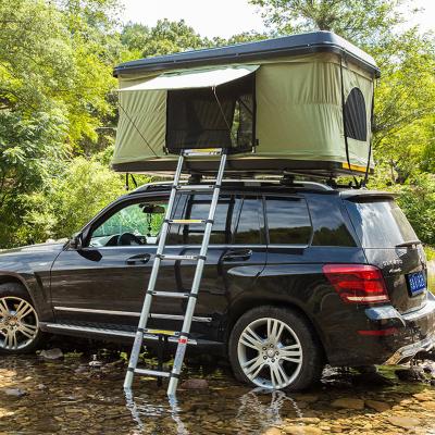 China Factory Outlet Outside Camping Waterproof ABS Hard Shell Car Roof Top Tent for SUVs Car for sale