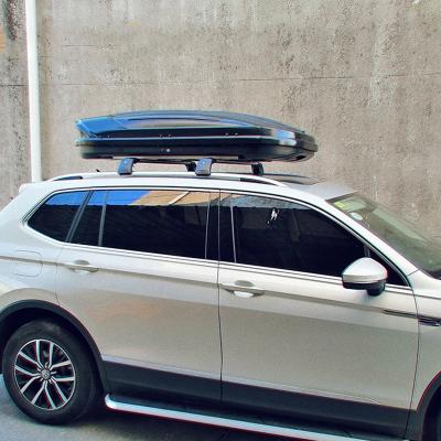 China OEM Manufacturer 500L ABS Car Roof Cargo Box Dual Side Open for sale