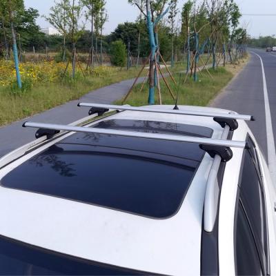 China Adjustable Aluminum Alloy Car Roof Rack Rail For Universal SUVs for sale