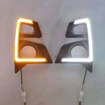 China Wholesale White Yellow Color Car Day Running Light For Isuzu Dmax 2021 Pick Up for sale