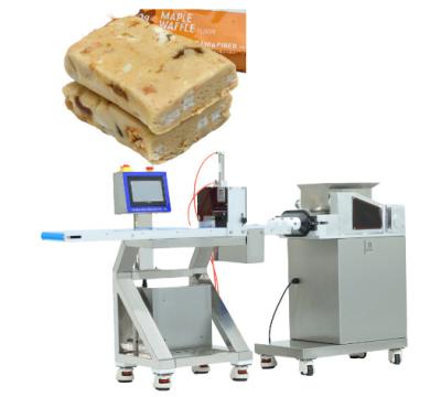 China Barra inoxidável da proteína do steeel do minuto 304 que forma a máquina Encrusting do alimento da barra de energia da máquina com moldes diferentes à venda