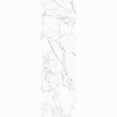 中国 耐久性&実用性: 800x2700mm 白色ポルセランスラブタイル グレーの大理石の静脈スラブテーブル 販売のため