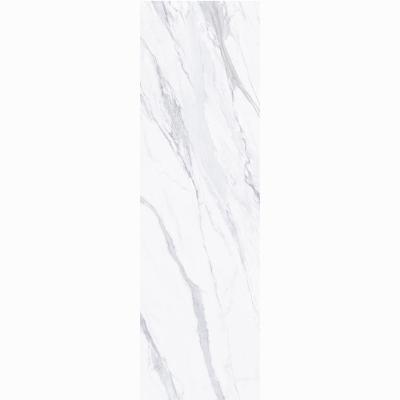 Chine 800x2700mm Jiangnan Carreaux de porcelaine blanche avec table de veines de marbre gris Carreaux de marbre Carreaux de sol à vendre