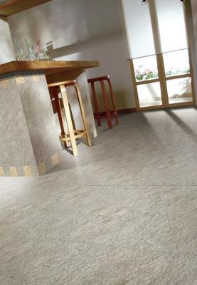 China Light Grey Ceramic Kitchen Floor Tile , Rustic Kitchen Floor Tiles 300*300 for sale