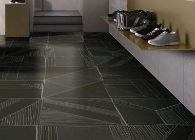 中国 Black極度のColor Decorative Wall Tiles Bed部屋Simple Modern Carpet Tiles 600x600mm Size 販売のため
