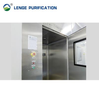 China 1200 X 1000 X 2150 Cleanroom Mist Shower Stainless Steel For Pharma for sale