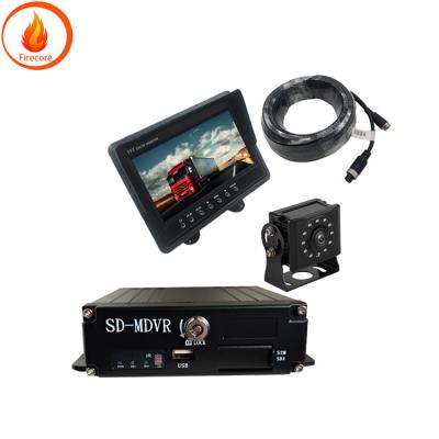 China Desktop Vehicle Camera Monitoring System ABS 7 Inch Car Camera Set for sale