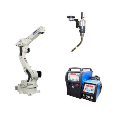 China 6 Axis Payload 8kg Reach 1437mm OTC FD-V8 MIG Welding Robot Compatible Welding Torches And Sensors for sale